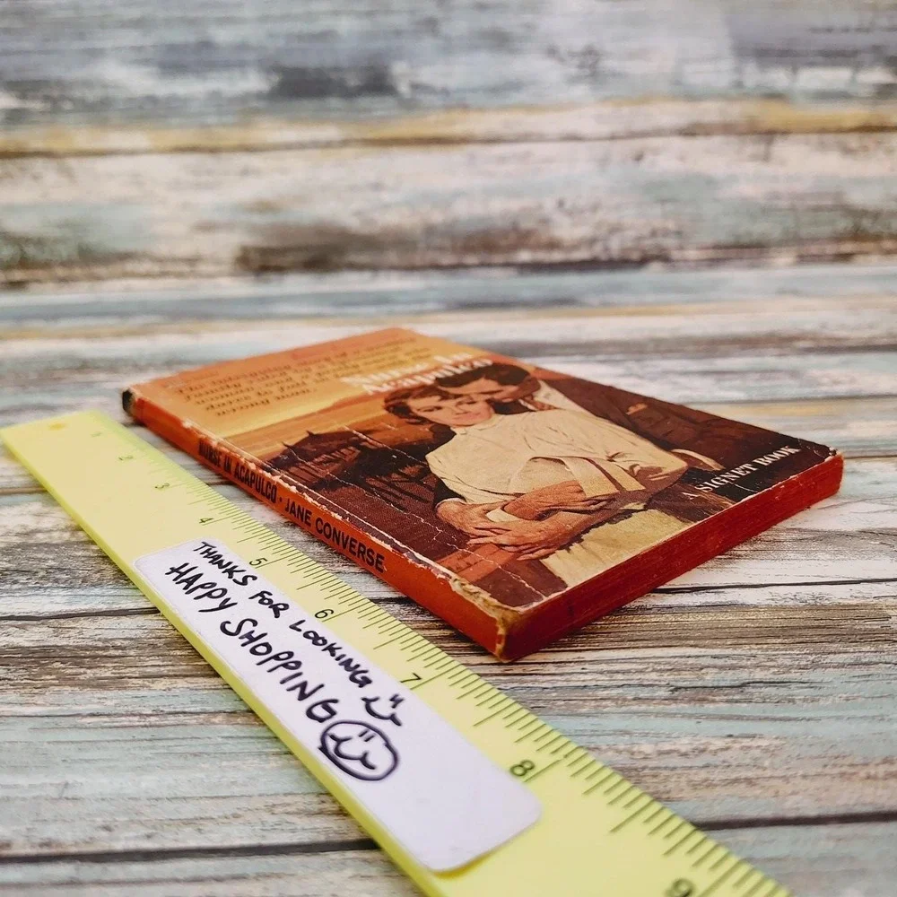 Nurse in Acapulco Jane Converse 1964 Signet G2461 Vintage Nurse Romance‎ PB Red